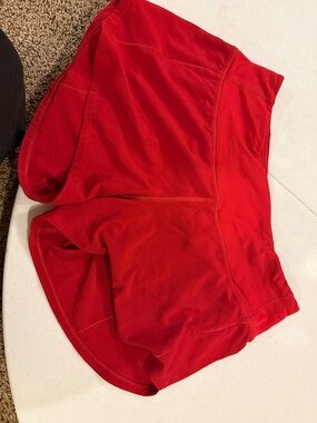 Lululemon hottie hot Red Athletic Shorts